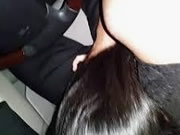 My Азия GF Sucking Me While I Drive